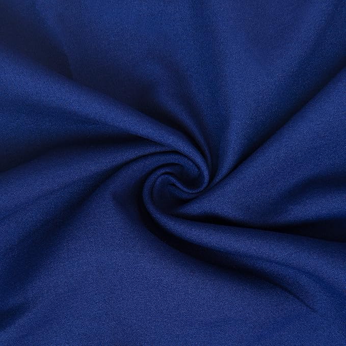 NTBAY Zippered Toddler Pillowcases Set of 2, 100% Brushed Microfiber 13x18 Pillowcases, Super Soft and Cozy Travel Kids Nursery Pillow Cases, 13x18 Inches, Navy Blue