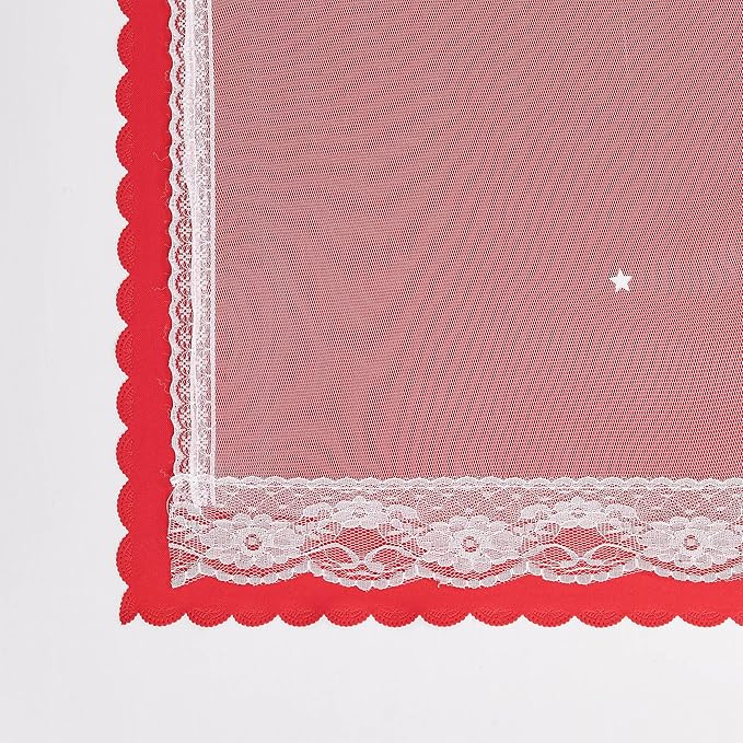 XiDi Red Black Out Curtains for Bedroom Windows Girls Bedroom Decor, Unicorn Curtains for Kids Room 2 Panel 34/72/2