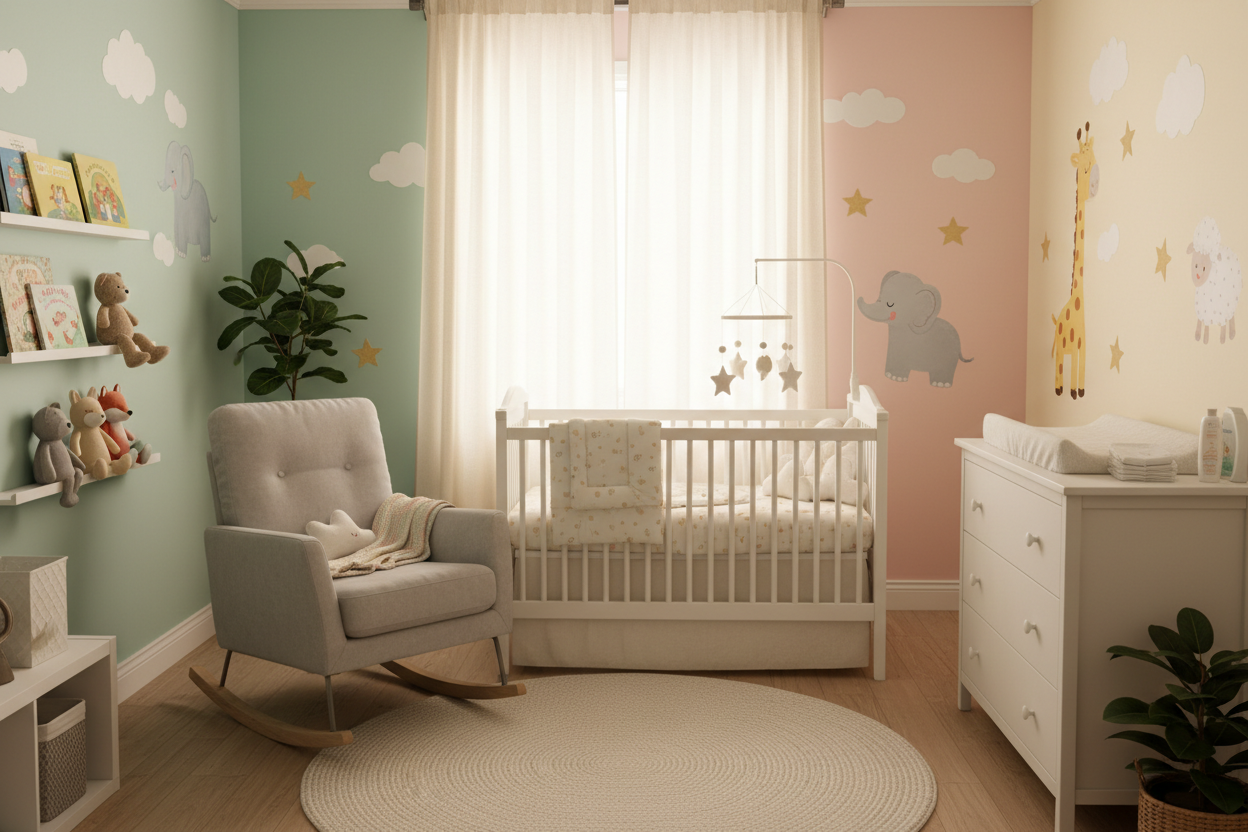 Create a nursery filled with comfort, joy, and love.”
